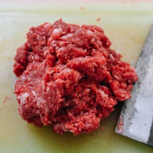 Beef Dumpling with diced lamb tail