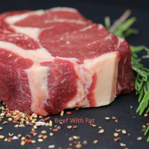 beef with fat