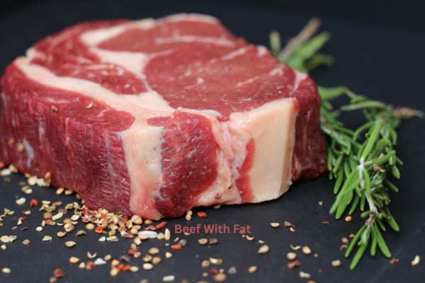 beef with fat
