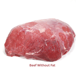 Beef Without fat