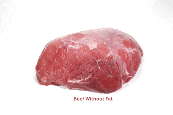 Beef Without fat